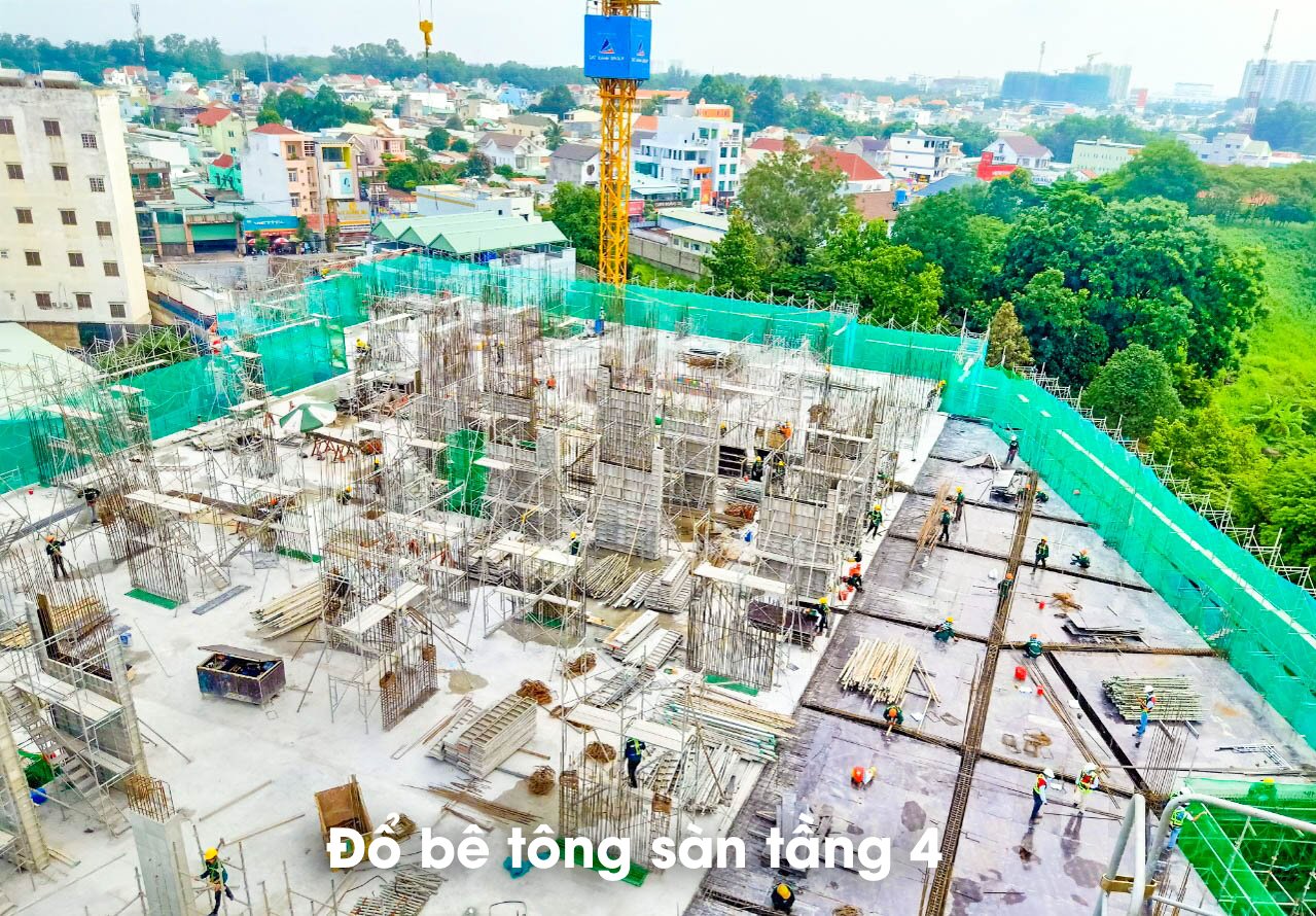 Cập nhật tiến độ dự án Opal Skyline tháng 8 năm 2021